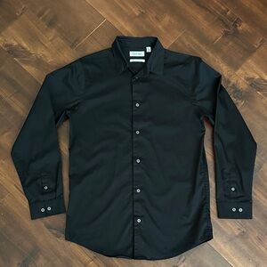 Calvin Klein Classic Black Dress Shirt, Boys size 20!